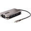 StarTech.com USB-C Multiport Adapter 4K 60Hz HDMI (HDR) USB 3.2 Gen 2 10Gbps Hub (2xUSB-C/1xUSB-A) 100W PD Pass-Through GbE Mini Dock
