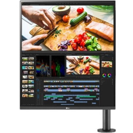 LG 28BQ780-B 27" Dual Quad HD (DQHD) LCD Monitor - 16:9