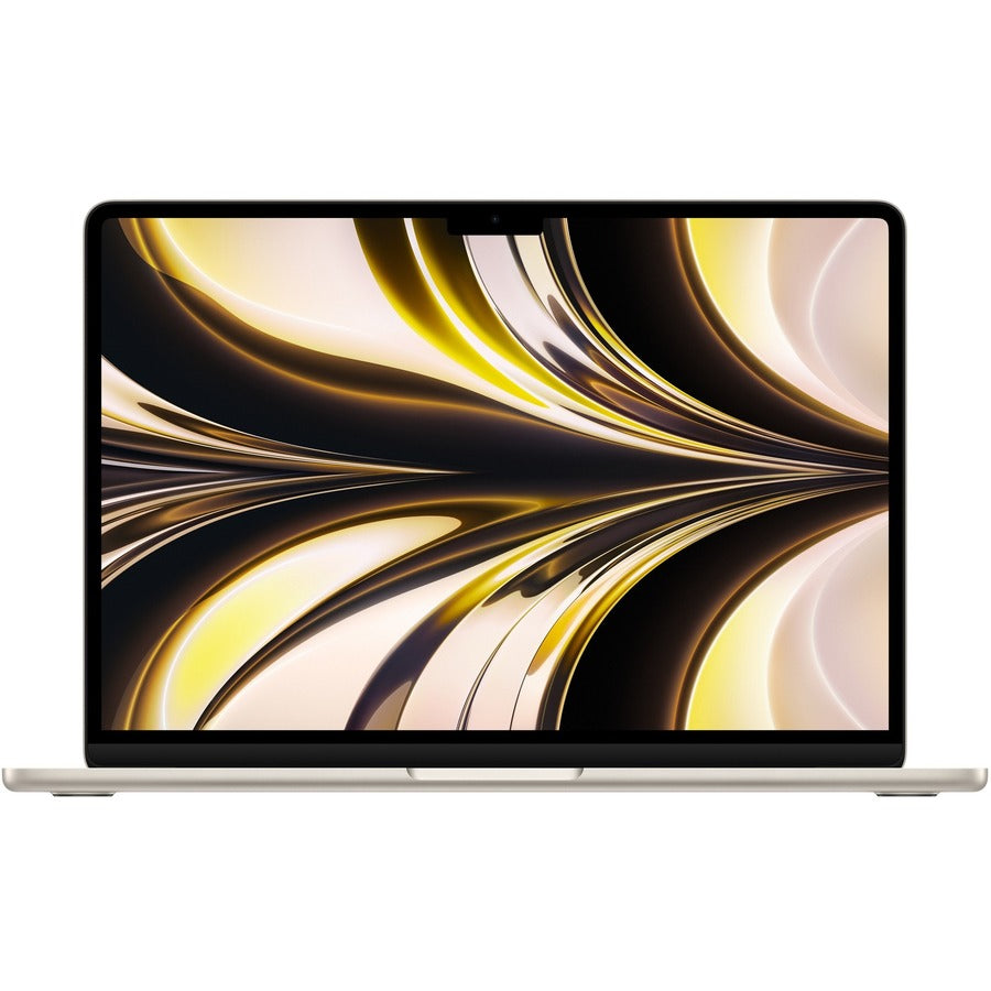 Apple MacBook Air 13.6" Notebook - 2560 x 1664 - Apple M2 Octa-core (8 Core) - 8 GB Total RAM - 256 GB SSD - Starlight