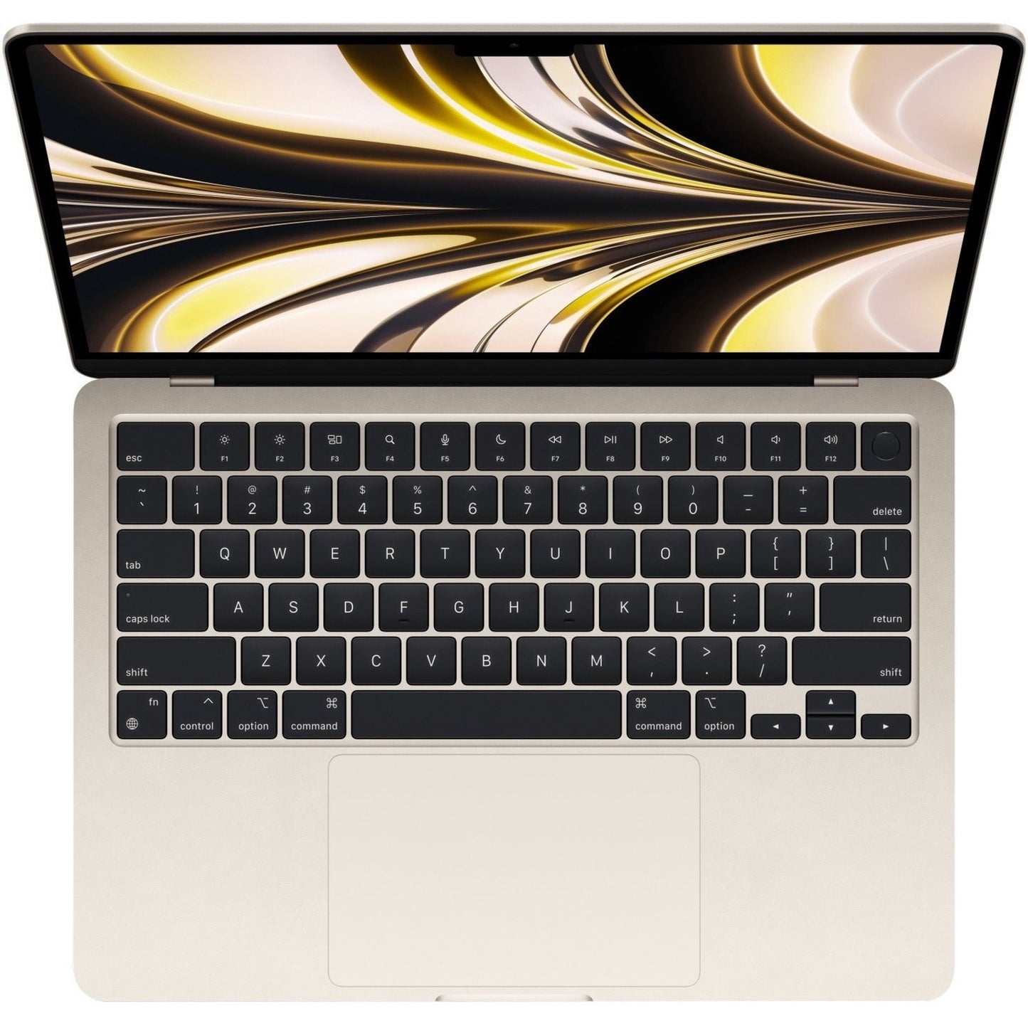 Apple MacBook Air 13.6" Notebook - 2560 x 1664 - Apple M2 Octa-core (8 Core) - 8 GB Total RAM - 256 GB SSD - Starlight