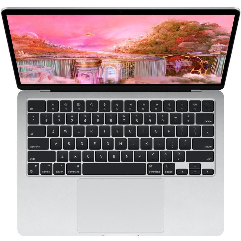 Apple MacBook Air 13.6" Notebook - 2560 x 1664 - Apple M2 Octa-core (8 Core) - 8 GB Total RAM - 256 GB SSD - Silver