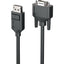 Alogic Display Port to VGA Cable - Elements Series - Male to Male - 1m