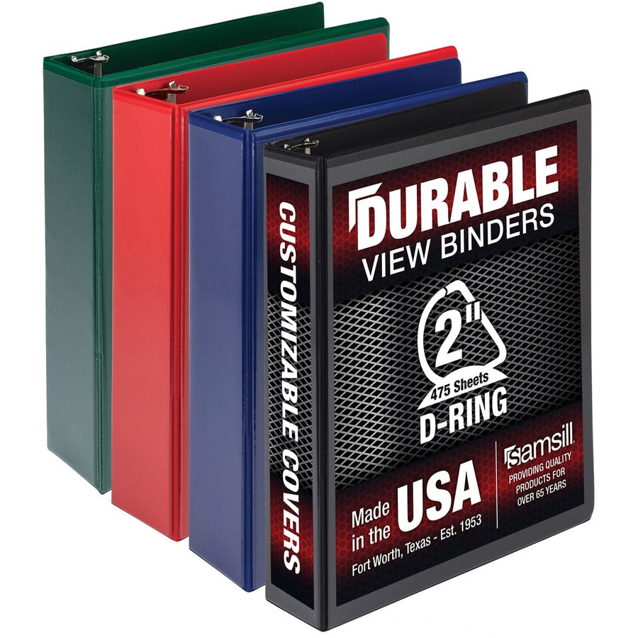 Samsill Durable View Ring Binder