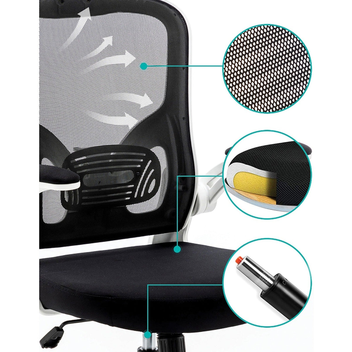 Urban Factory Ergo: Simple Adjustable Office Chair