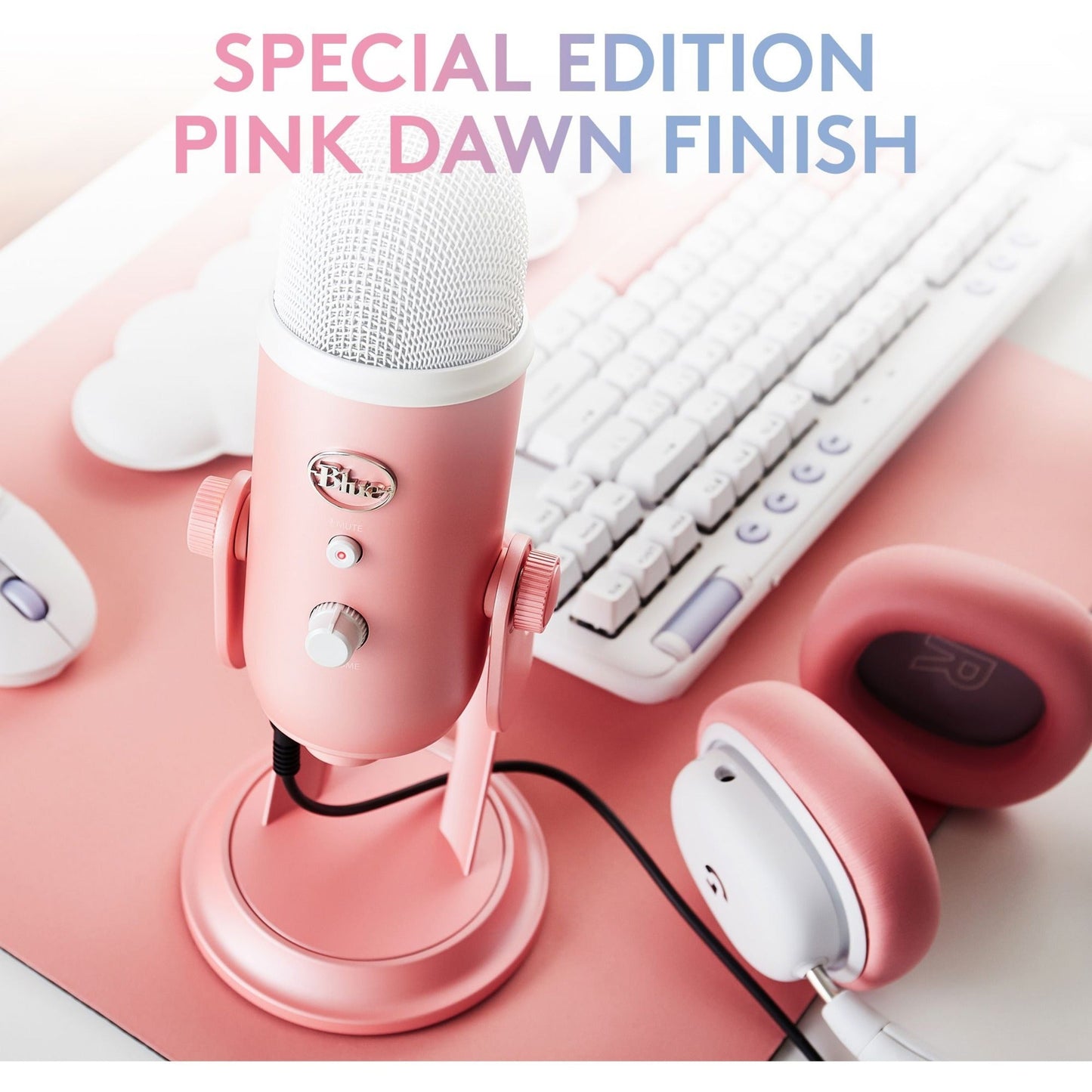 Blue Yeti Wired Microphone - Pink Dawn