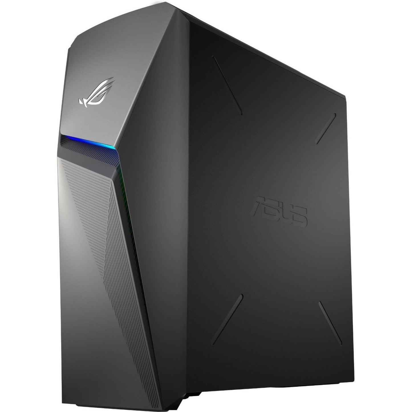 Asus ROG Strix G10DK-PB766 Gaming Desktop Computer - AMD Ryzen 7 5700G Octa-core (8 Core) - 16 GB RAM DDR4 SDRAM - 1 TB HDD - 512 GB M.2 PCI Express NVMe 3.0 SSD - Mid-tower - Gray