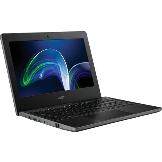 Acer TravelMate Spin B3 B311R-32 TMB311R-32-C47B 11.6" Touchscreen Convertible 2 in 1 Notebook - HD - 1366 x 768 - Intel Celeron N5100 Quad-core (4 Core) 1.10 GHz - 8 GB Total RAM - 128 GB Flash Memory - Shale Black