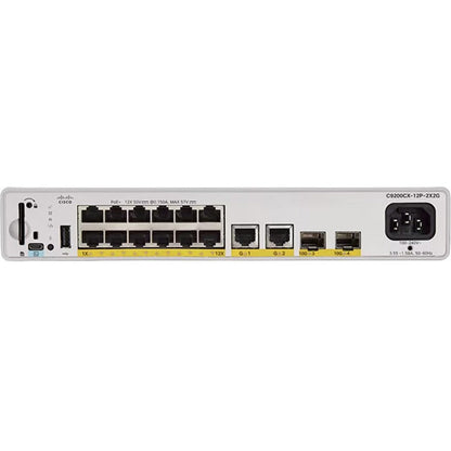 Cisco Catalyst C9200CX-12P-2X2G Ethernet Switch