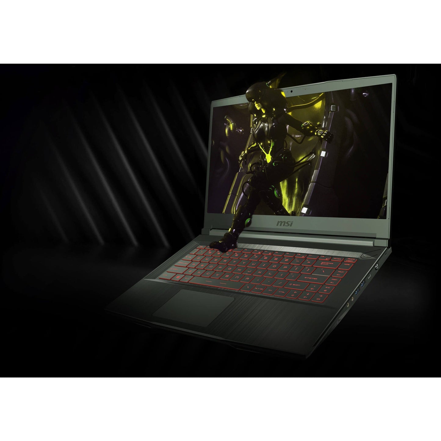 MSI GF63 THIN GF63 Thin 10SC-838 15.6" Gaming Notebook - Full HD - 1920 x 1080 - Intel Core i5 10th Gen i5-10500H Hexa-core (6 Core) 2.50 GHz - 8 GB Total RAM - 512 GB SSD - Black