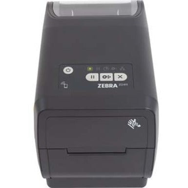 Zebra ZD411T Desktop Thermal Transfer Printer - Monochrome - Label/Receipt Print - USB - USB Host - Near Field Communication (NFC) - US