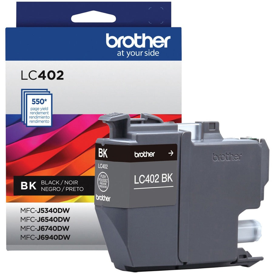 Brother LC402BKS Original Inkjet Ink Cartridge - Black Pack