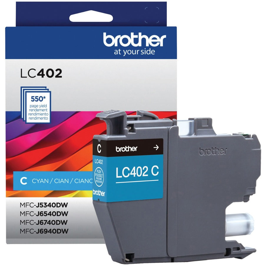 Brother LC402CS Original Inkjet Ink Cartridge - Cyan Pack