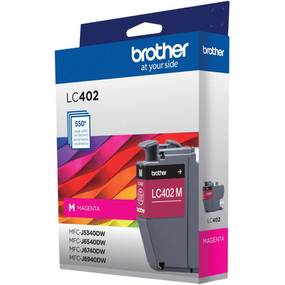 Brother LC402MS Original Inkjet Ink Cartridge - Magenta Pack