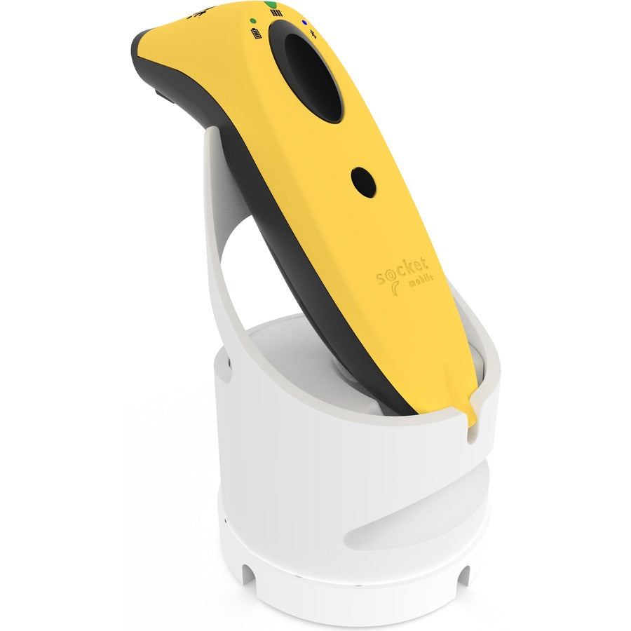 Socket Mobile SocketScan S720 Linear Barcode Plus QR Code Reader Yellow & White Dock
