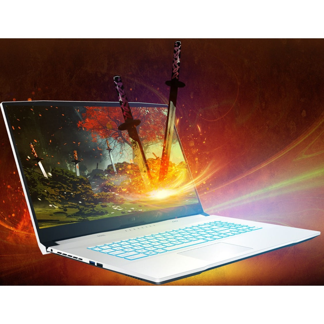 MSI Sword 17 A11UD Sword 17 A11UD-428 17.3" Gaming Notebook - Full HD - 1920 x 1080 - Intel Core i7 11th Gen i7-11800H Octa-core (8 Core) 2.40 GHz - 16 GB Total RAM - 512 GB SSD - White