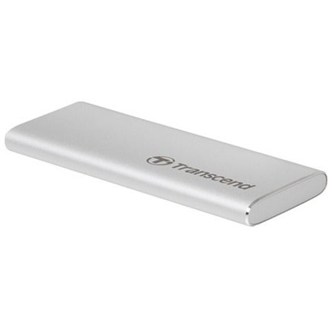 Transcend ESD260C 250 GB Portable Solid State Drive - External - Silver