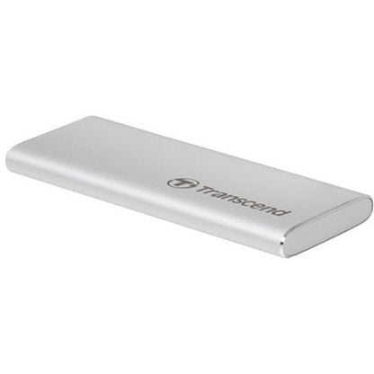 Transcend ESD260C 250 GB Portable Solid State Drive - External - Silver