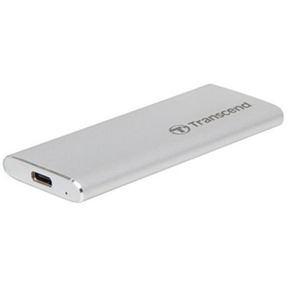 Transcend ESD260C 500 GB Portable Solid State Drive - External - Silver