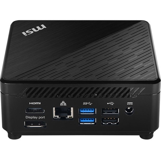 MSI Cubi 5 Cubi 5 10M-692US Desktop Computer - Intel Core i3 10th Gen i3-10110U Dual-core (2 Core) - 8 GB RAM DDR4 SDRAM - 256 GB M.2 PCI Express NVMe SSD - Mini PC - Black