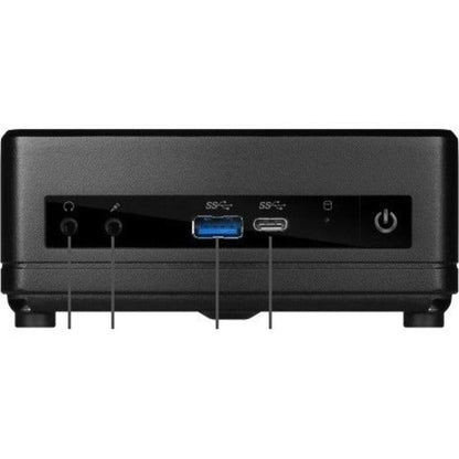 MSI Cubi 5 Cubi 5 10M-692US Desktop Computer - Intel Core i3 10th Gen i3-10110U Dual-core (2 Core) - 8 GB RAM DDR4 SDRAM - 256 GB M.2 PCI Express NVMe SSD - Mini PC - Black