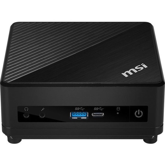 MSI Cubi 5 Cubi 5 10M-692US Desktop Computer - Intel Core i3 10th Gen i3-10110U Dual-core (2 Core) - 8 GB RAM DDR4 SDRAM - 256 GB M.2 PCI Express NVMe SSD - Mini PC - Black