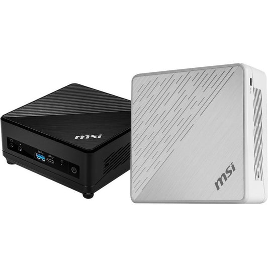 MSI Cubi 5 Cubi 5 10M-693US Desktop Computer - Intel Core i3 10th Gen i3-10110U Dual-core (2 Core) - 8 GB RAM DDR4 SDRAM - 256 GB M.2 PCI Express NVMe SSD - Mini PC - White