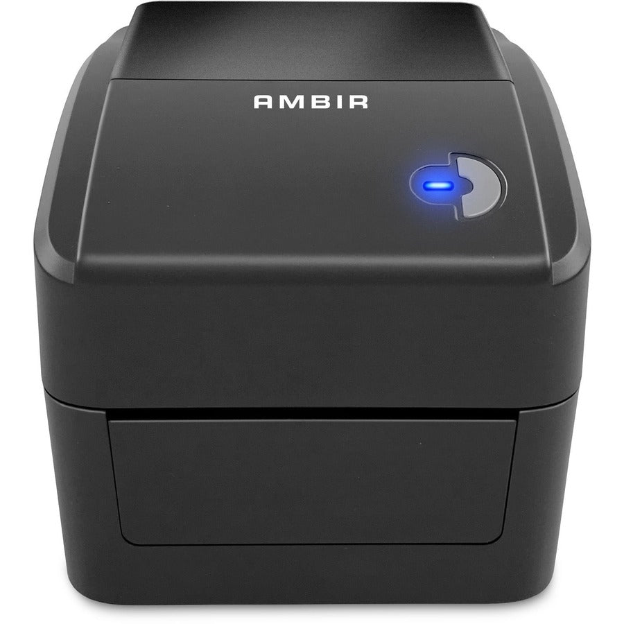 Ambir LP400-AD Desktop Transportation & Logistic Direct Thermal Printer - Monochrome - Label Print - USB