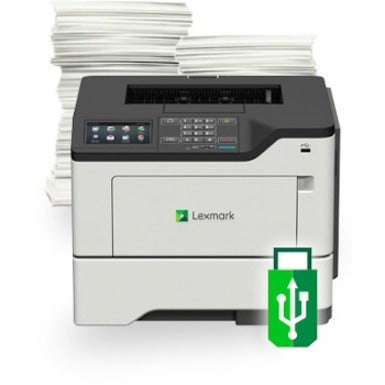 Lexmark MS620 MS621dn Desktop Laser Printer - Monochrome