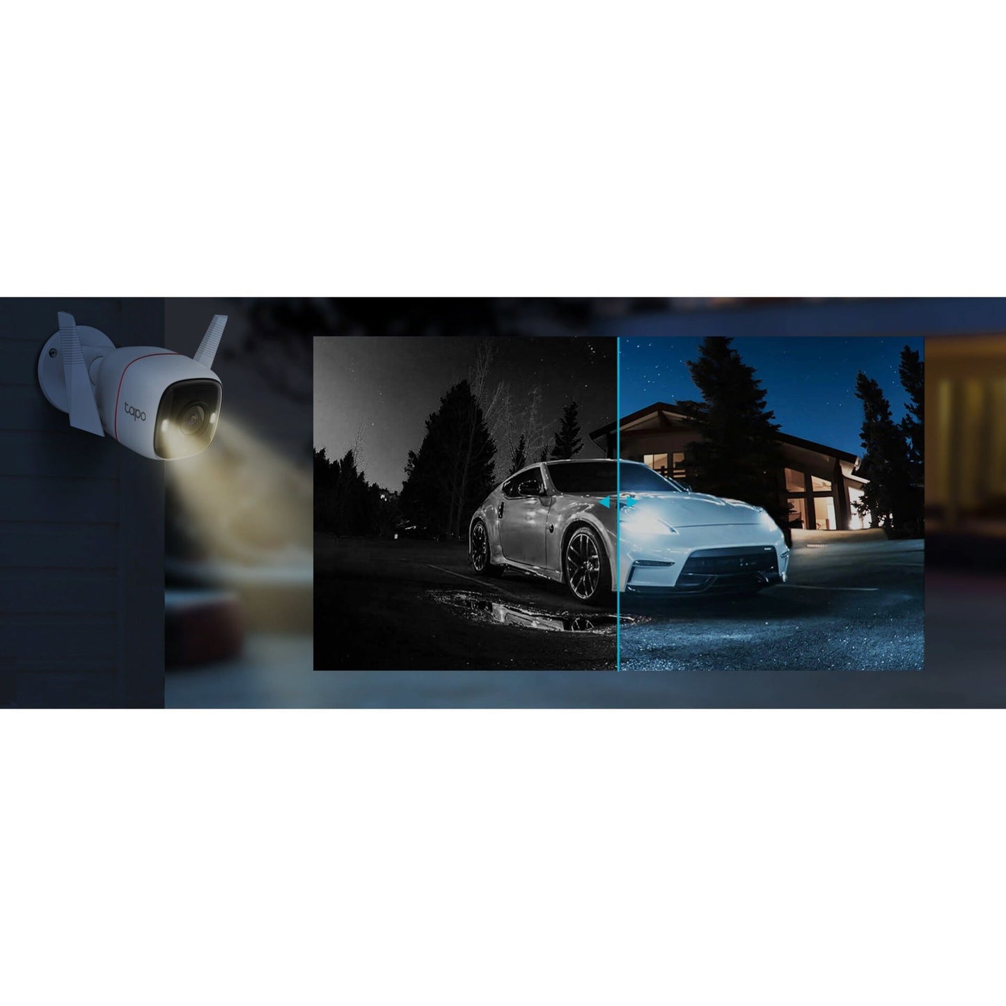 TP-Link Tapo C320WS - 2K 4MP Resolution Outdoor Security Wi-Fi Camera