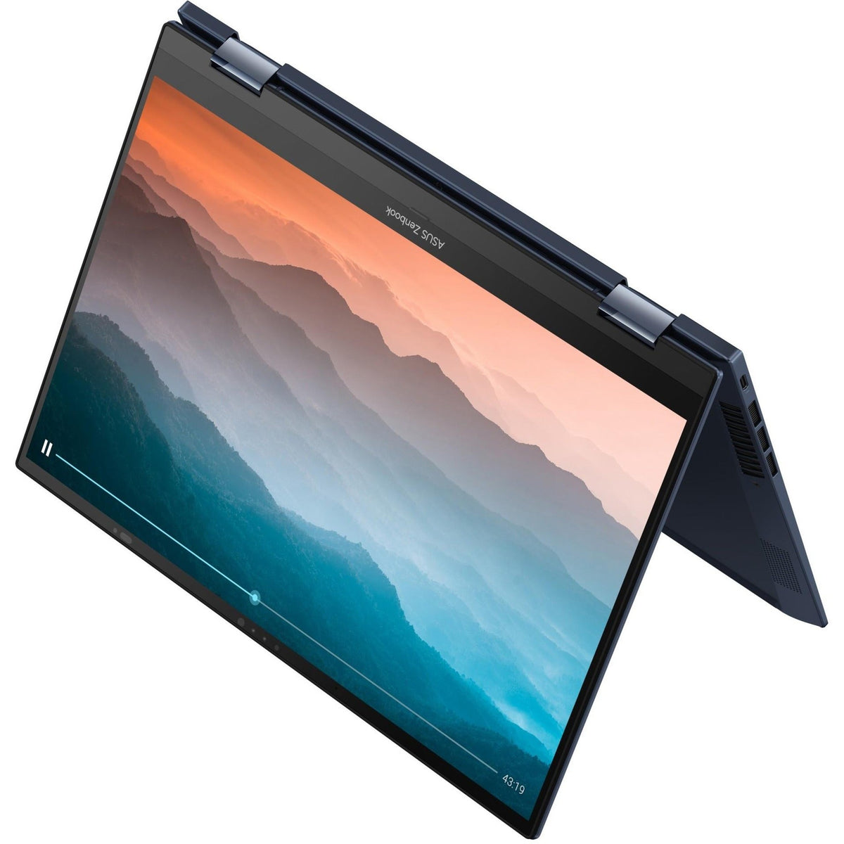 Asus Zenbook S 13 Flip OLED UP5302 UP5302ZA-DH74T-W 13.3" Touchscreen Convertible 2 in 1 Notebook - 2.8K - 2880 x 1800 - Intel Core i7 12th Gen i7-1260P Dodeca-core (12 Core) 2.10 GHz - 16 GB Total RAM - 16 GB On-board Memory - 1 TB SSD