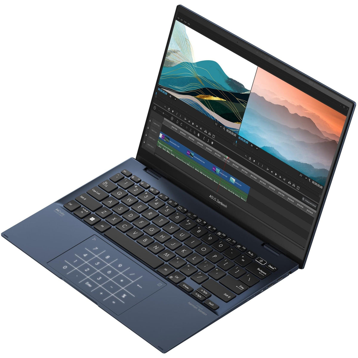 Asus Zenbook S 13 Flip OLED UP5302 UP5302ZA-DH74T-W 13.3" Touchscreen Convertible 2 in 1 Notebook - 2.8K - 2880 x 1800 - Intel Core i7 12th Gen i7-1260P Dodeca-core (12 Core) 2.10 GHz - 16 GB Total RAM - 16 GB On-board Memory - 1 TB SSD
