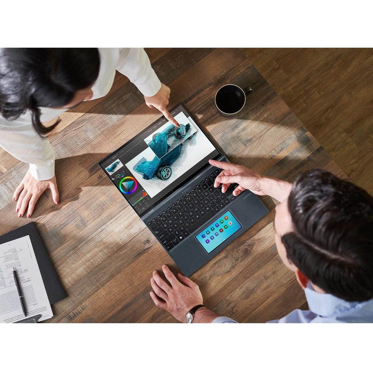 Asus Zenbook 14X OLED UX5400 UX5400ZF-PB76T 14" Touchscreen Notebook - 2.8K - 2880 x 1800 - Intel Core i7 12th Gen i7-1260P Dodeca-core (12 Core) 2.10 GHz - 16 GB Total RAM - 16 GB On-board Memory - 1 TB SSD