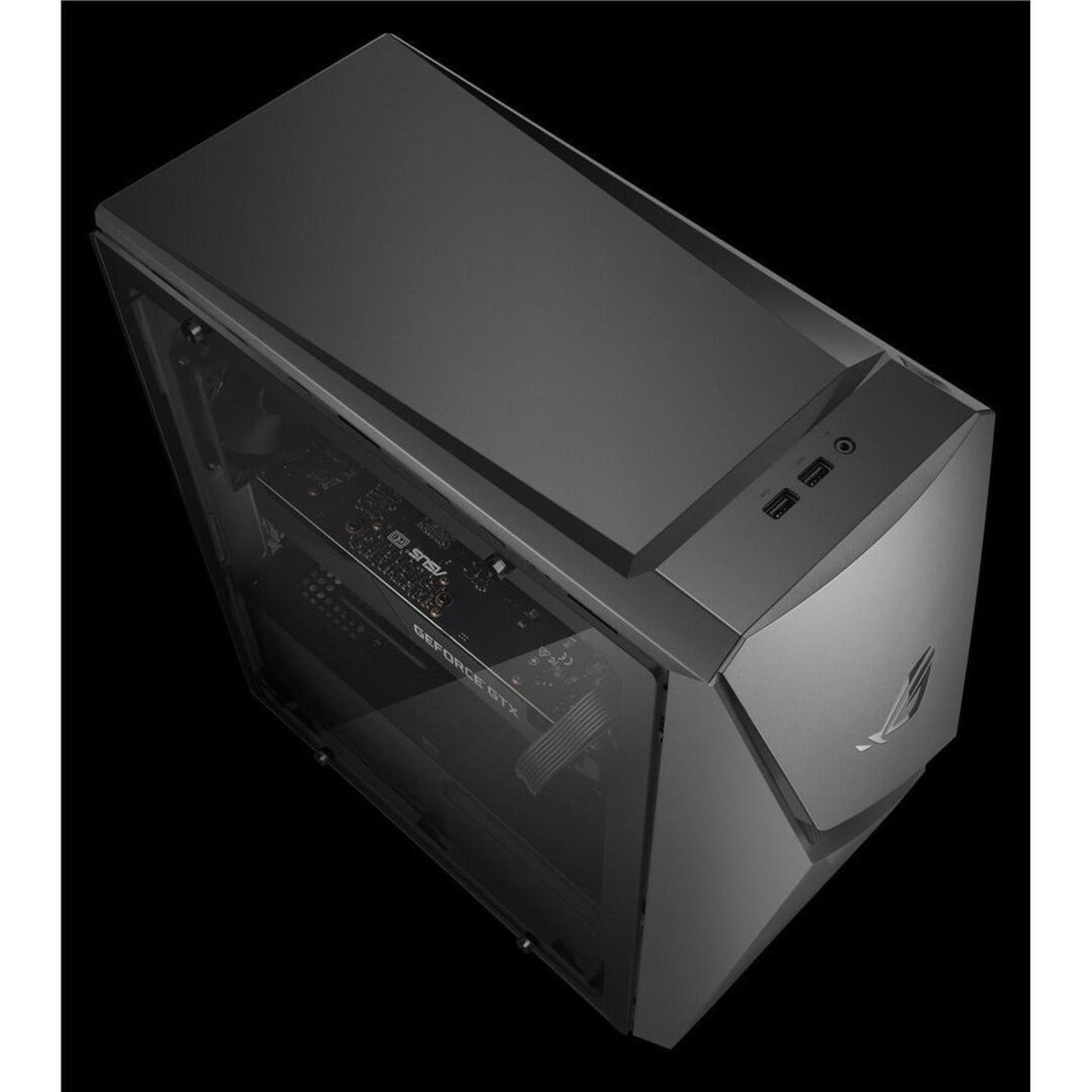 Asus ROG Strix G10CE-BB554 Gaming Desktop Computer - Intel Core i5 11th Gen i5-11400F Hexa-core (6 Core) 2.60 GHz - 16 GB RAM DDR4 SDRAM - 512 GB M.2 PCI Express NVMe 3.0 SSD - Tower - Gray