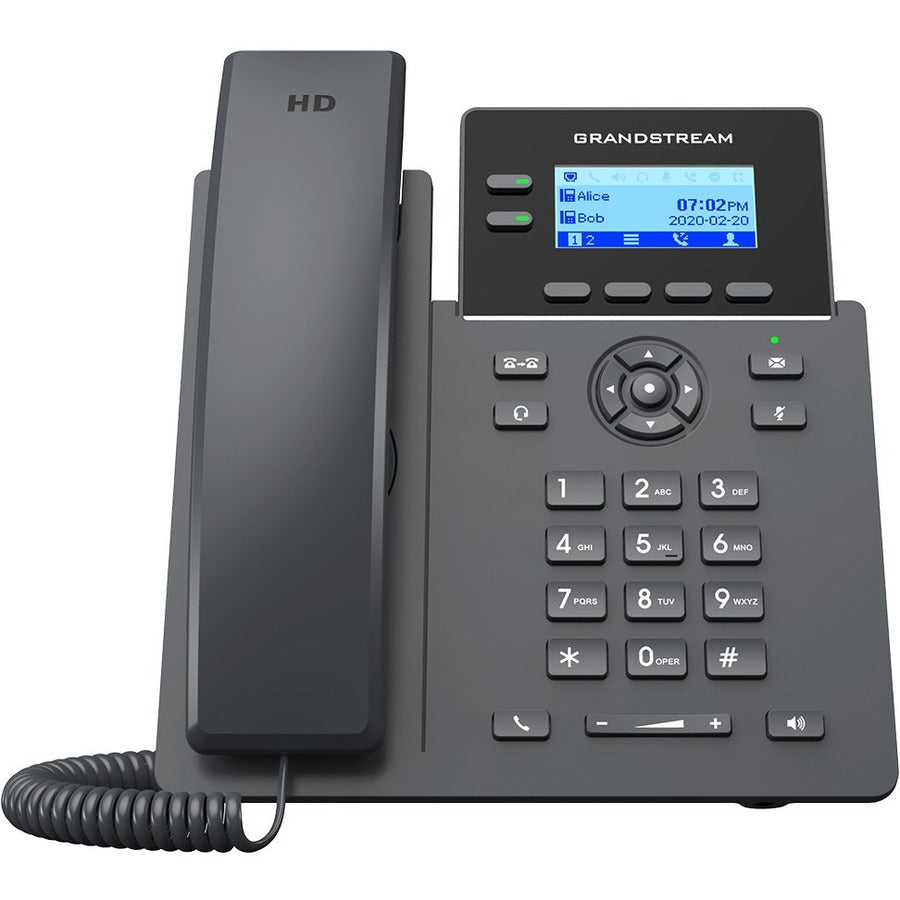 Grandstream GRP2602G IP Phone - Corded - Corded - Wi-Fi - Wall Mountable Desktop