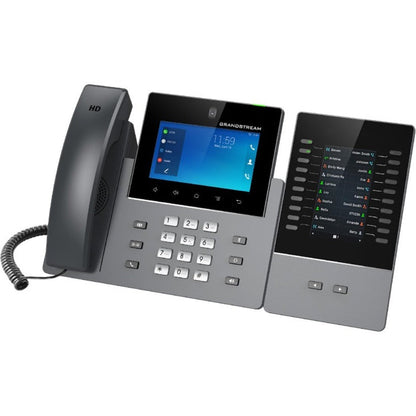 Grandstream GXV3450 IP Phone - Corded - Corded - Wi-Fi Bluetooth - Desktop