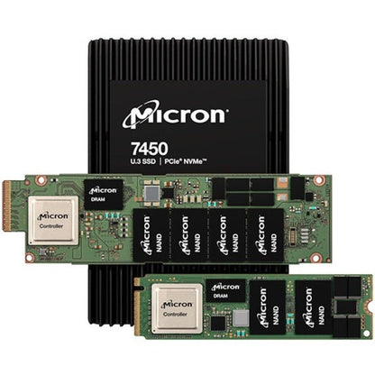Micron 7450 PRO 960 GB Solid State Drive - M.2 2280 Internal - PCI Express NVMe (PCI Express NVMe 4.0 x4) - Read Intensive - TAA Compliant