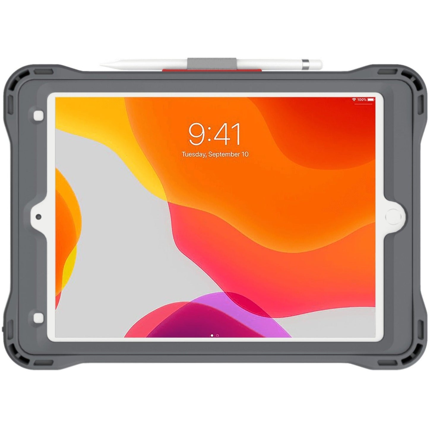 Brenthaven Edge Rugged Carrying Case for 10.2" Apple iPad (7th Generation) iPad (8th Generation) iPad (9th Generation) Tablet - Gray