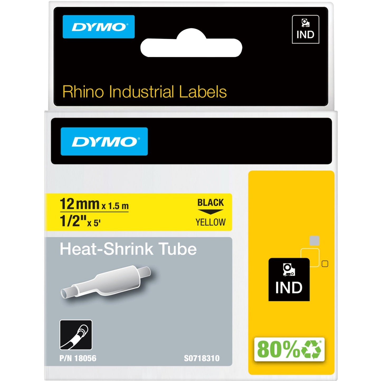 Dymo Heat Shrink Tube Label