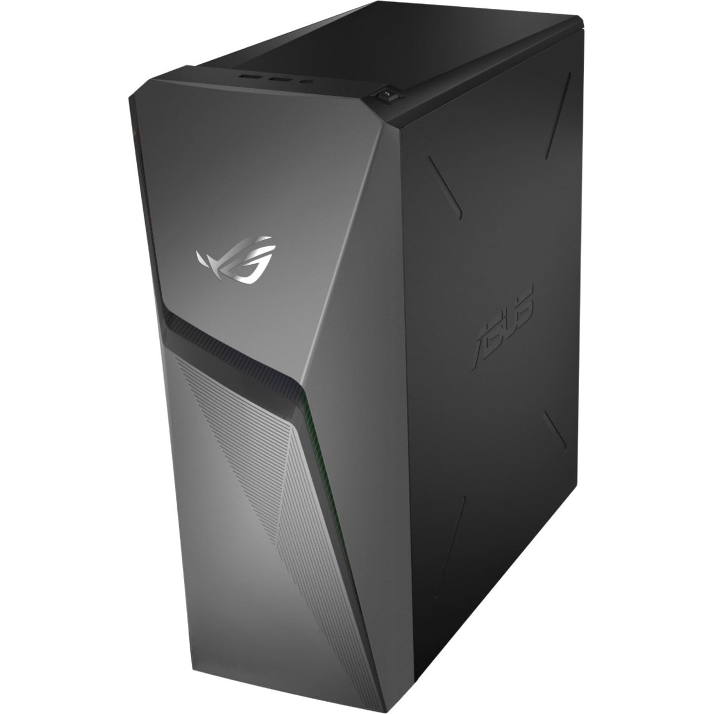 Asus ROG Strix G10CE-PB533 Gaming Desktop Computer - Intel Core i5 11th Gen i5-11400F Hexa-core (6 Core) 2.60 GHz - 8 GB RAM DDR4 SDRAM - 512 GB M.2 PCI Express NVMe 3.0 SSD - Tower - Gray