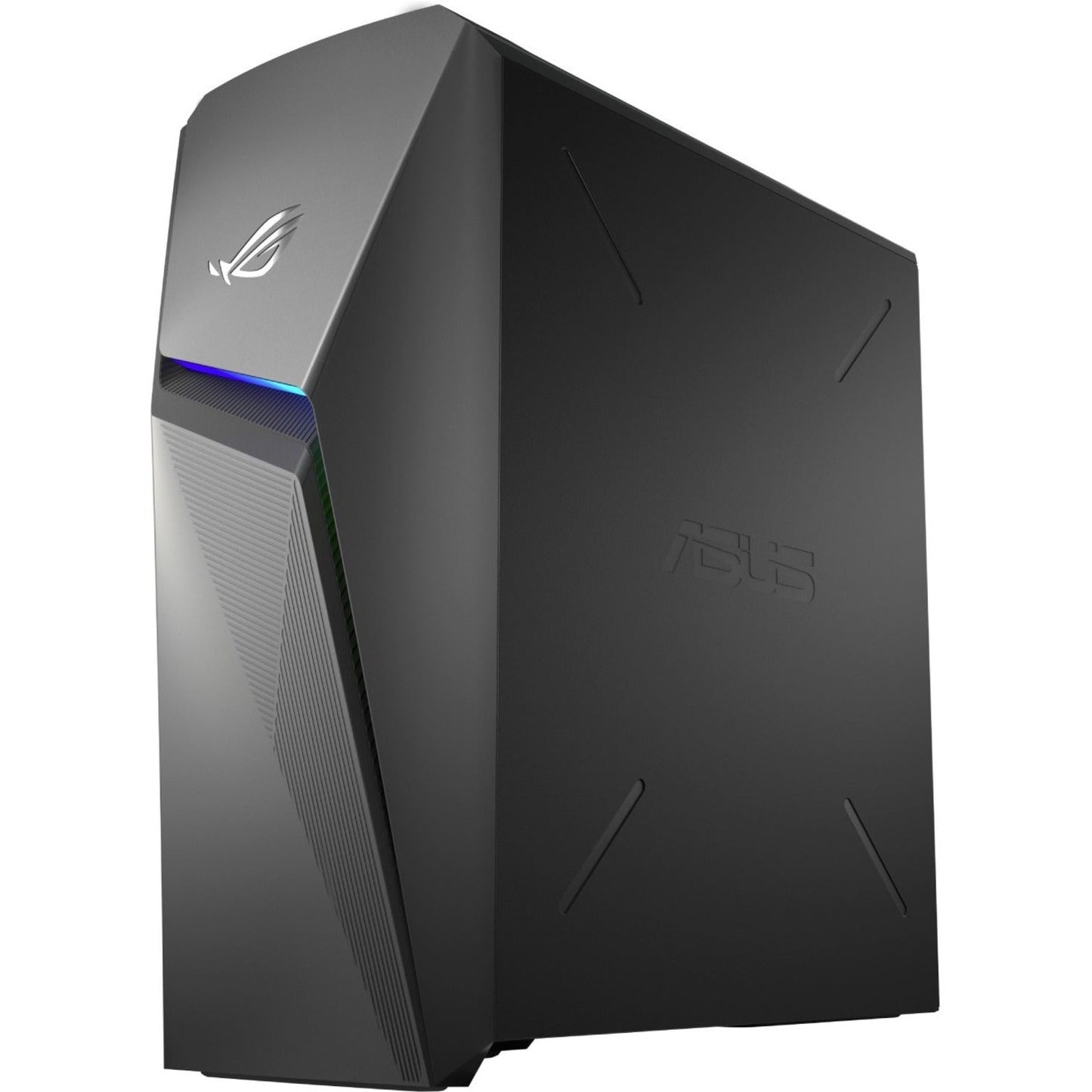 Asus ROG Strix G10CE-PB533 Gaming Desktop Computer - Intel Core i5 11th Gen i5-11400F Hexa-core (6 Core) 2.60 GHz - 8 GB RAM DDR4 SDRAM - 512 GB M.2 PCI Express NVMe 3.0 SSD - Tower - Gray