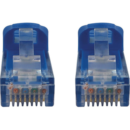 Tripp Lite Cat6a 10G Snagless Molded UTP Ethernet Cable (RJ45 M/M) PoE Blue 2 ft. (0.6 m)