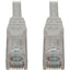 Tripp Lite Cat6a 10G Snagless Molded UTP Ethernet Cable (RJ45 M/M) PoE White 2 ft. (0.6 m)