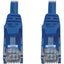 Tripp Lite Cat6a 10G Snagless Molded UTP Ethernet Cable (RJ45 M/M) PoE Blue 3 ft. (0.9 m)