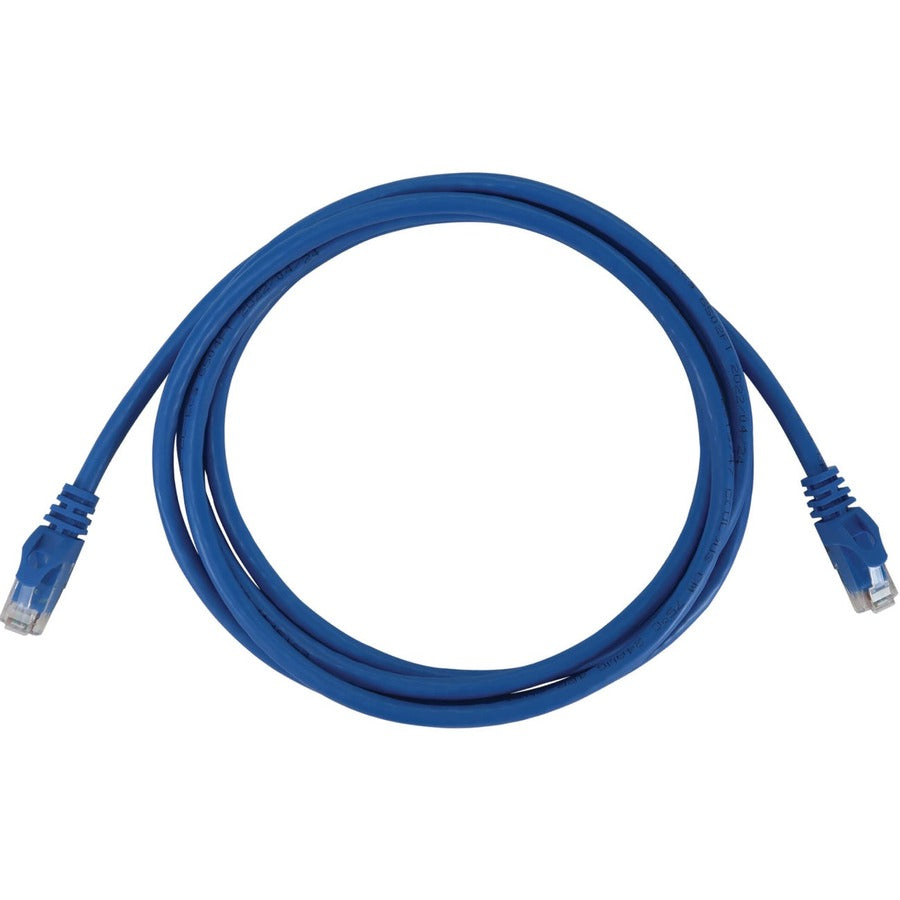 Tripp Lite Cat6a 10G Snagless Molded UTP Ethernet Cable (RJ45 M/M) PoE Blue 5 ft. (1.5 m)
