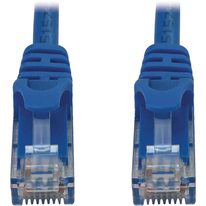 Tripp Lite Cat6a 10G Snagless Molded UTP Ethernet Cable (RJ45 M/M) PoE Blue 5 ft. (1.5 m)
