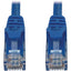 Tripp Lite Cat6a 10G Snagless Molded UTP Ethernet Cable (RJ45 M/M) PoE Blue 6 ft. (1.8 m)