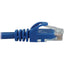 Tripp Lite Cat6a 10G Snagless Molded UTP Ethernet Cable (RJ45 M/M) PoE Blue 10 ft. (3.1 m)