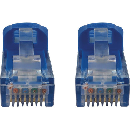Tripp Lite Cat6a 10G Snagless Molded UTP Ethernet Cable (RJ45 M/M) PoE Blue 10 ft. (3.1 m)