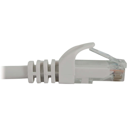 Tripp Lite Cat6a 10G Snagless Molded UTP Ethernet Cable (RJ45 M/M) PoE White 10 ft. (3.1 m)