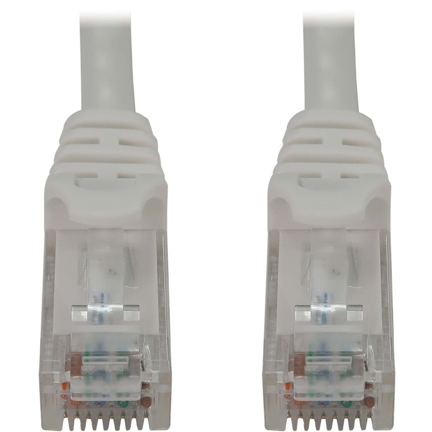Tripp Lite Cat6a 10G Snagless Molded UTP Ethernet Cable (RJ45 M/M) PoE White 10 ft. (3.1 m)